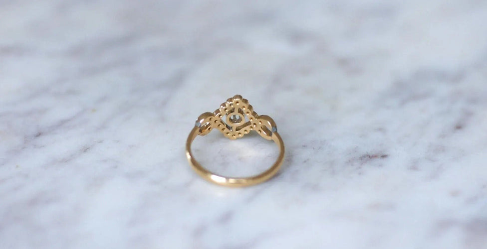 Bague Bague Belle Epoque Infini Diamants 58 Facettes