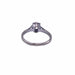 Bague 53 Solitaire Or Blanc 18k & Diamant 58 Facettes 13-GS33175