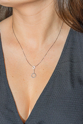 Collier Collier Or blanc Diamant 58 Facettes 3079780CN