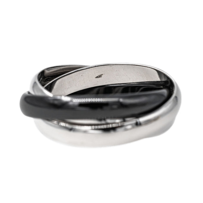 Cartier Ring Trinity White gold ceramic