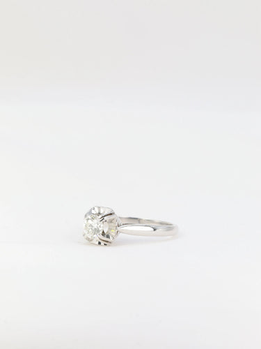 Bague 52.5 Bague solitaire Art Déco Diamant 0,50ct 58 Facettes 582