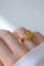 Bague 54 Bague Augis Vintage Or Jaune et Diamant 58 Facettes