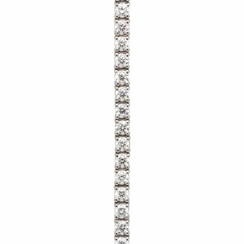 Bracelet Bracelet or blanc Rivière de diamants 6,40 Carats G/VS 58 Facettes 2.19051
