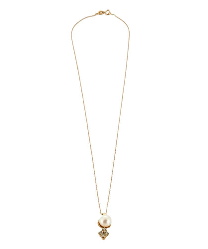 Collier Collier or jaune, perle et diamants 58 Facettes BO/240002 RIV