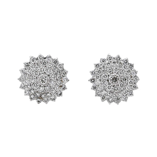 Boucles d'oreilles Boucles d'oreilles Or blanc Diamant 58 Facettes 3970467CN