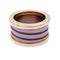 Bague 52 Bague Bulgari, "B.Zero1", or rose, cermet. 58 Facettes 33654