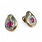 Boucles d'oreilles Boucles d’oreilles or jaune 18K, rubis, diamants 58 Facettes 120