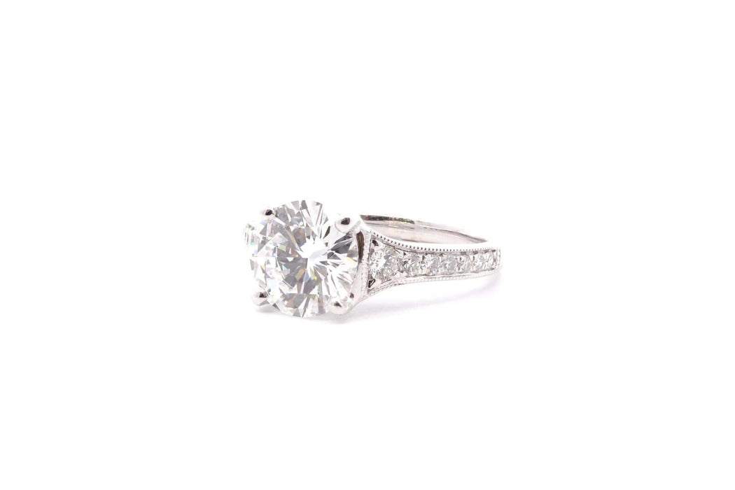 Bague Bague solitaire diamant 2,34cts 58 Facettes 26179-25744