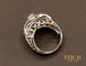 Bague 52 Bague 1950 Diamants et Or Blanc 58 Facettes A9839
