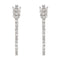 Boucles d'oreilles Boucles d'oreilles Pendantes Or blanc Diamant 58 Facettes 3376674CN
