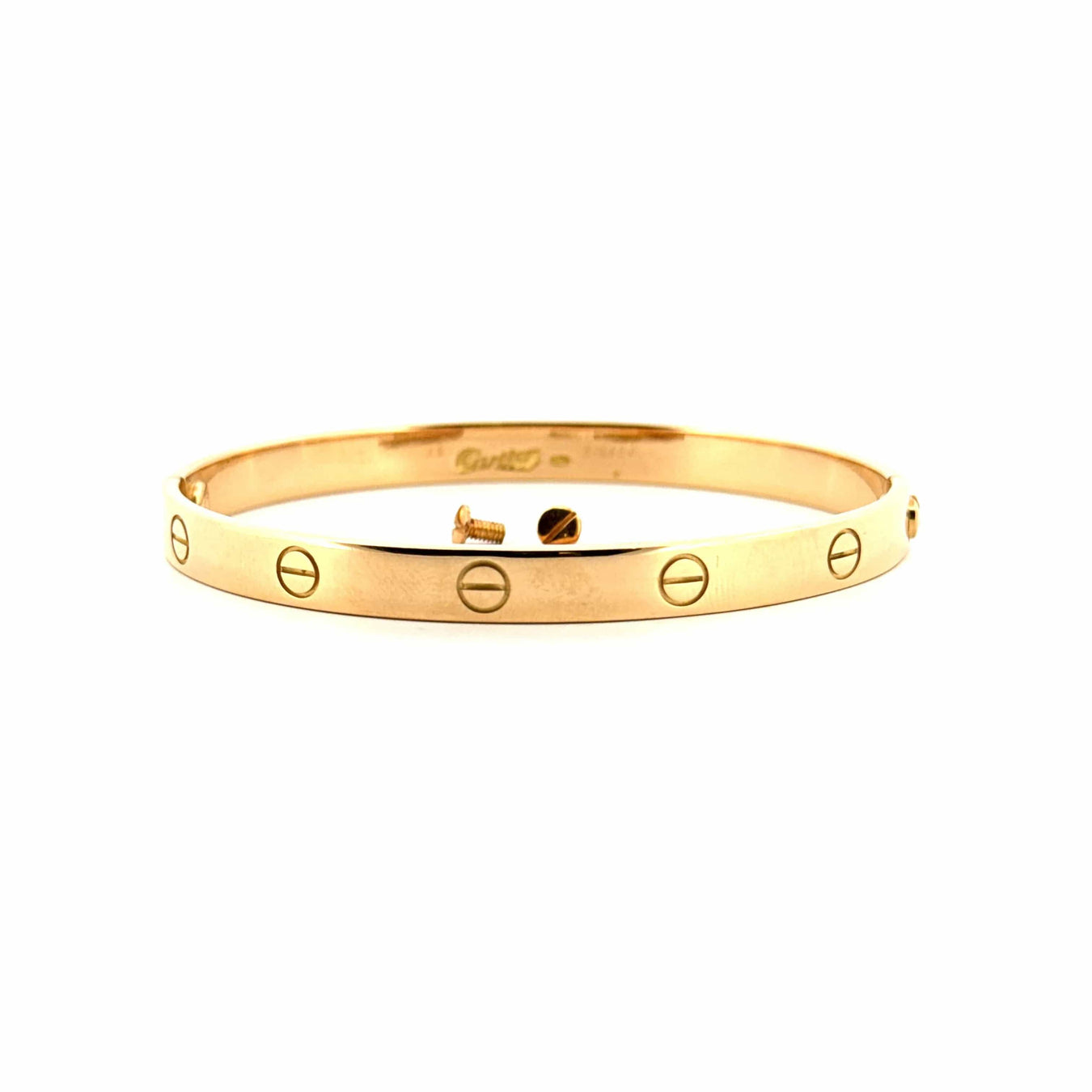 Bracelet Cartier Love yellow gold