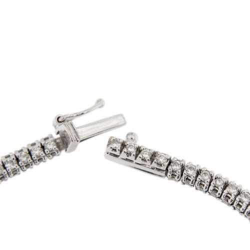 Bransoletka tenisowa z 274 diamentami