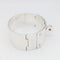 Bracelet Bracelet jonc Hermès Kelly en argent 58 Facettes 32406