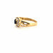 Bague 56 Bague or jaune, saphir, diamants 58 Facettes 87-GS37732-2