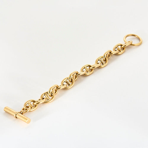 Bracelet Bracelet or jaune maille chaine d'ancre 58 Facettes BIA0832