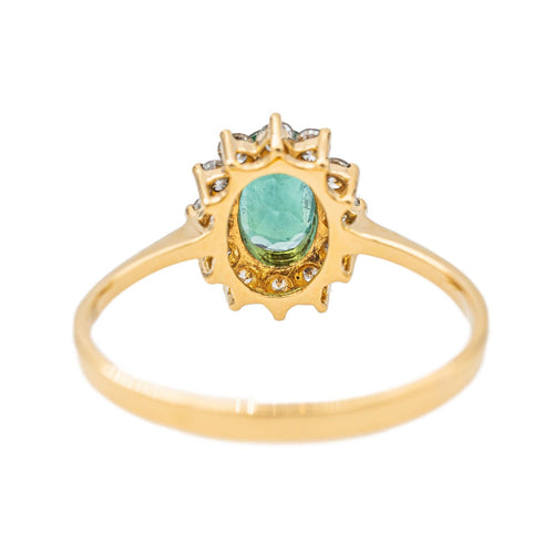 Bague 55 Bague Pompadour Or jaune Tourmaline 58 Facettes 3230382CN
