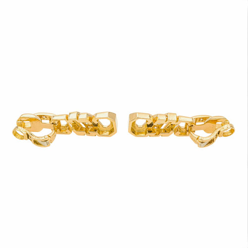 Boucles d'oreilles Cartier Boucles d'oreilles Clip  Or jaune Diamant 58 Facettes 3981320RV
