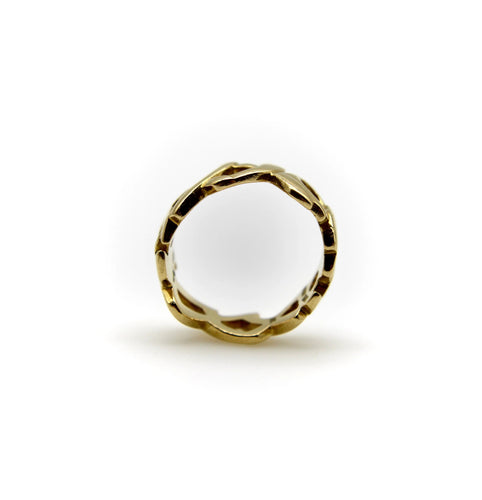 Bague Bague Tiffany & Co. en or 18 carats avec motif graffiti Paloma Picasso 58 Facettes