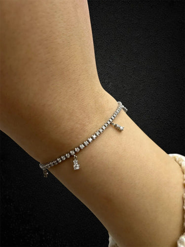 Bracelet Bracelet tennis en or blanc 1,66 ct 58 Facettes