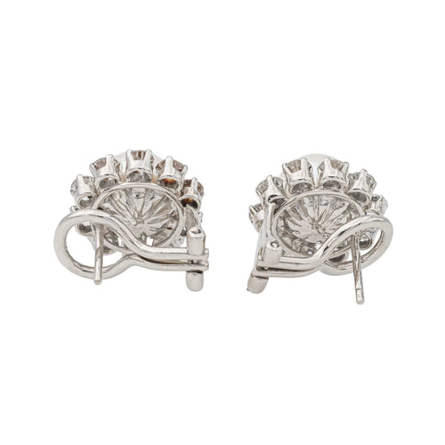 Boucles d'oreilles Boucles d'oreilles Perle Or blanc Perle 58 Facettes 2432019CN