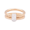Bague 52 Bague Pomellato, "Together", or rose, diamants. 58 Facettes 34123