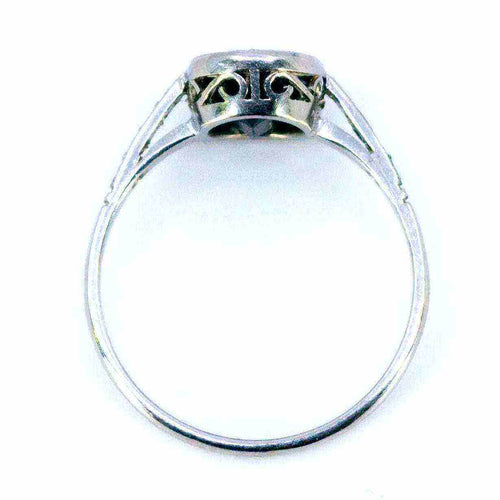 Bague 53.5 Bague Saphir, Diamant, Platine 58 Facettes 4ECF3F975EC84552BCAB036F57C59783