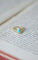 Bague 47 Ancienne Bague Marguerite Or Jaune, Turquoise, Diamants 58 Facettes