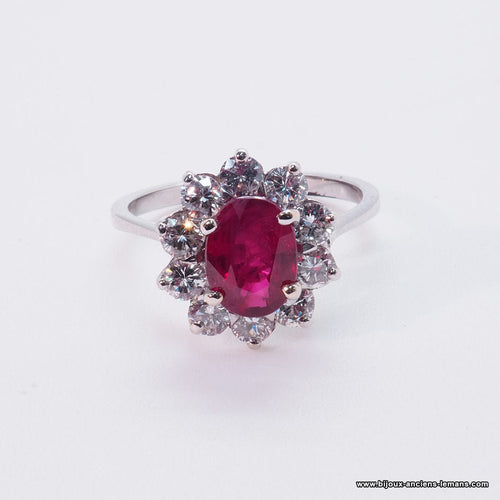 Bague 53.5 Bague rubis 58 Facettes 4022