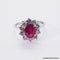 Bague 53.5 Bague rubis 58 Facettes 4022