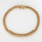 60s Diamond Mesh Bracelet Vintage 14k Yellow Gold 7" Estate Fine Jewelry 58 Facettes G14125