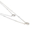 Collier Messika Collier My twin Or blanc Diamant 58 Facettes 3806940CN