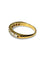 Bague 53 Demi-alliance or jaune et diamants 0,72 ct 58 Facettes 00066601