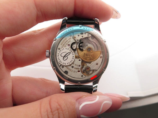 Montre montre CHOPARD luc xps 35 mm automatique or blanc 58 Facettes 261244