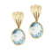 Boucles d'oreilles Boucles d'oreilles pendantes topazes 58 Facettes 34537