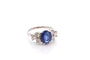 Bague 51.5 Bague saphir de 2,04cts et diamants 58 Facettes 26648-27094