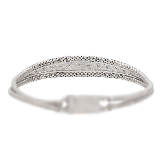 Bracelet Bracelet Or blanc Diamant 58 Facettes 3281525CN