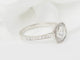 Bague 54 Bague solitaire en or blanc et diamants 0.68ct 58 Facettes 31790/32624