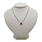 Collier Collier or blanc 18 carats serti d'un diamant naturel certifié LFG 58 Facettes