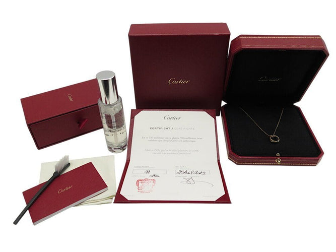 Collier collier CARTIER trinity mini pendentif 3 anneaux ors 18k 58 Facettes 269166