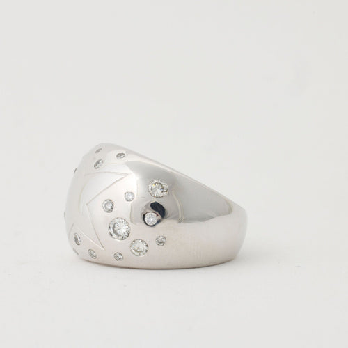 Bague 54 Bague jonc diamants 58 Facettes