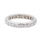 Bague 52 Bague Alliance américaine Platine Diamant 58 Facettes 3500631CN