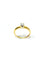Bague 53.5 Solitaire Or Jaune Et Diamant 58 Facettes