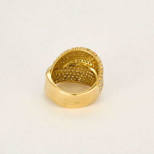 Bague 58 Bague Entrelacée Diamants 58 Facettes LP1131/12