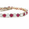 Bracelet Bracelet Rubis Diamants Époque fin 1900 58 Facettes 1.0000114/4