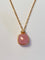 Collier Collier en quartz rose nude et calcédoine 58 Facettes