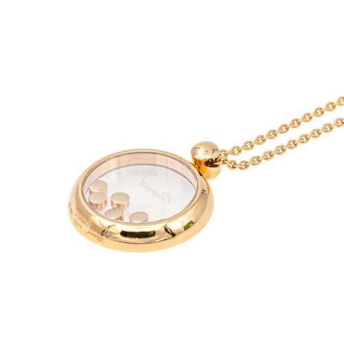 Collier Collier Chopard Happy Diamonds Or rose Diamant 58 Facettes 4173800RV