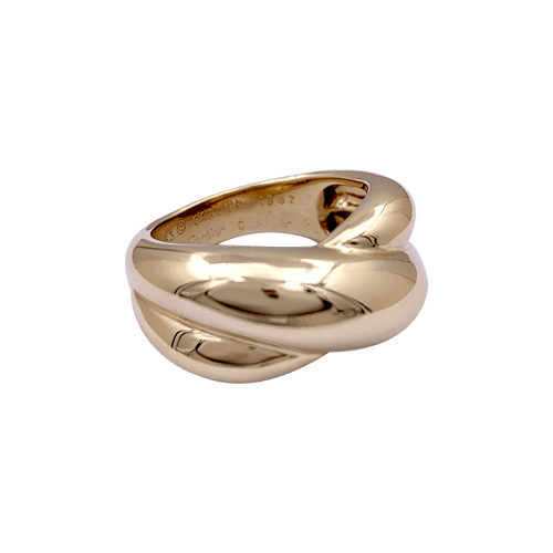 Bague 53 Bague vintage Cartier, "Colisée", or jaune. 58 Facettes 34428