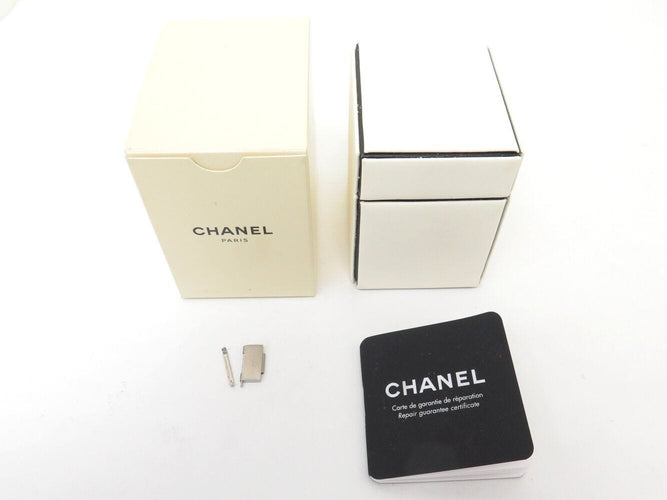 Montre vintage montre CHANEL mademoiselle h0827 23mm en acier quartz  lady 58 Facettes 271265