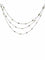 Collier Collier 3 rangs exceptionnel en or 18k, diamants old cut & perles fines – Joaillerie ancienne 58 Facettes
