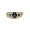 Ring - Gold, Saphire & Diamanten 
